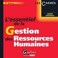 L'Essentiel de la gestion des ressources humaines - 4è ed.