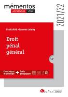 Droit pénal général, Cours intégral et synthétique + outils pédagogiques