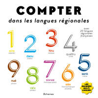 Les imagiers multilingues, Compter dans les langues régionales, Avec 20 langues régionales françaises