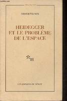 Heidegger et le problème de l'espace
