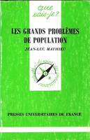 Les Grands Problèmes de Population