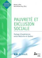 PAUVRETE ET EXCLUSION SOCIALE, Partage  d'expérience entre Wallonie  et Québec