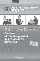 A3 Gestion et développement des ressources humaines 2e année BTS G.P