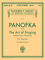 Art of Singing (24 Vocalises), Op.81