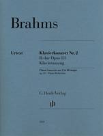 Klavierkonzert Number 2 B Dur Op.83, B-dur Opus 83
