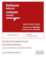 Description grammaticale du basari (oniyan), Langue atlantique du sénégal oriental