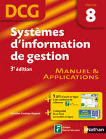 Systèmes d'information de gestion épreuve 8 DCG Manuel et Applications, Format : ePub 2