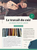 Le travail du cuir, Les bases pour se lancer