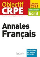 Annales français, objectif CRPE / concours 2021