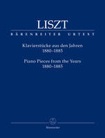 Pièces de Piano des Années 1880-1885