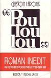 Pouloulou, roman inédit
