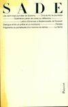 Œuvres complètes  / du Marquis de Sade, 1, Oeuvres complètes, Les cent vingt journées de Sodome, Cinq écrits de jeunesse, Quatrième cahier de notes ou réflexions,