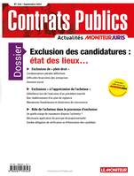 ACCP  n° 234 septembre 2022, Contrats publics  L'actualité de la commande et des contrats publics