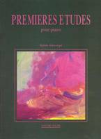 Premières études