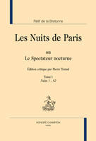 Les nuits de Paris ou Le spectateur nocturne, 5 volumes.