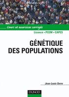 Génétique des populations, licence, PCEM, CAPES