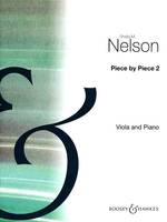 Piece by Piece, Easy grades repertoire for young players. viola and piano.