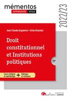 Droit constitutionnel et Institutions politiques