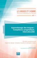 Apprentissage des langues : Compétence pragmatique, Interculturalité, 2020 - 55.1