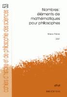 Cahiers d'histoire et de philosophie des sciences, n°53, Nombres : éléments de mathématiques pour philosophes