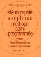 Sténographie simplifiée