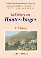 Le folklore des Hautes-Vosges