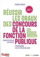 Réussir les oraux des concours de la fonction publique