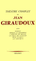 Théâtre /Jean Giraudoux, 3, Ondine, Théâtre complet T03, [Paris, Athénée, 27 avril, 1939]