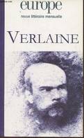 EUROPE PAUL VERLAINE N 936 AVRIL 2007 [Misc. Supplies] COLLECTIF, Paul Verlaine