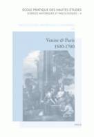 Venise et Paris, 1500-1700, La peinture vénitienne de la Renaissance et sa réception en France (actes des colloques de Bordeaux et de Caen, 24-25 février 2006, 6 mai 2006)