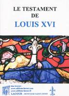 Le testament de Louis XVI