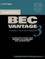 Cambridge BEC Vantage 3 Student Book with Answers