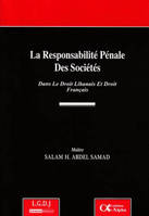 La responsabilité pénale des sociétés