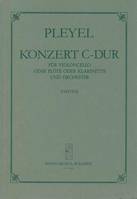 Konzert C-Dur Vc (Fl-Klar) + O