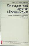 Enseignement agricole à l'horizon 2000