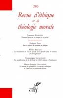 Revue d'éthique et de théologie morale - numéro 280