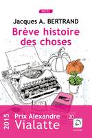 Brève histoire des choses