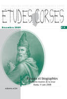 Études corses n° 69 :  Revues et Biographies - Troisième journéé de la revue. Bastia 2008