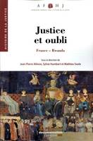 Justice et oubli, France-rwanda