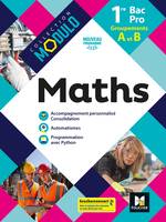Maths 1re bac pro, groupements A et B / nouveau programme 2020