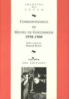 T9 Michel De Ghelderode Correspondance 1958 1960