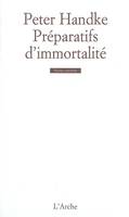 PREPARATIFS D IMMORTALITE, un drame historique