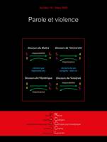 Revue des Collèges de Clinique psychanalytique du Champ Lacanien n°19, Parole et violence