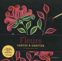 LIVRE A GRATTER FLEURS