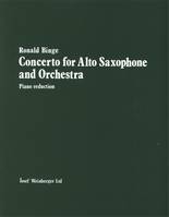 CONCERTO FOR ALTO SAXOPHONE AND ORCHESTRA