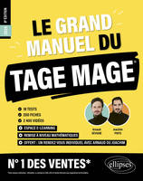 Le Grand Manuel du TAGE MAGE – N°1 DES VENTES, 18 tests blancs + 200 fiches de cours + 2000 vidéos