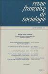 Revue française de sociologie n°41