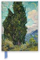 Vincent van Gogh: Cypresses (Foiled Journal)