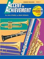 Accent On Achievement, Book 1 (Percussion), Combined Percussion Snare Drum, Bass Drum, Accessories and Mallet Percussion