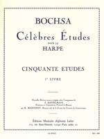 Cinquante Études Op. 34, Vol. 1, Célèbres Études pour la harpe